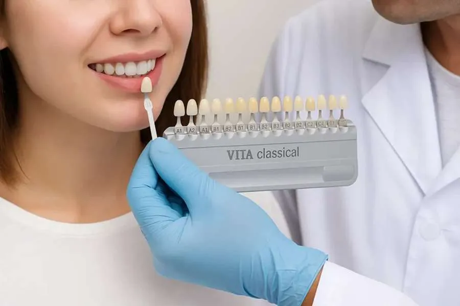 انتخاب رنگ کامپوزیت