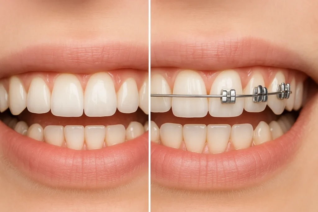 بستن فاصله دندانی با کامپوزیت