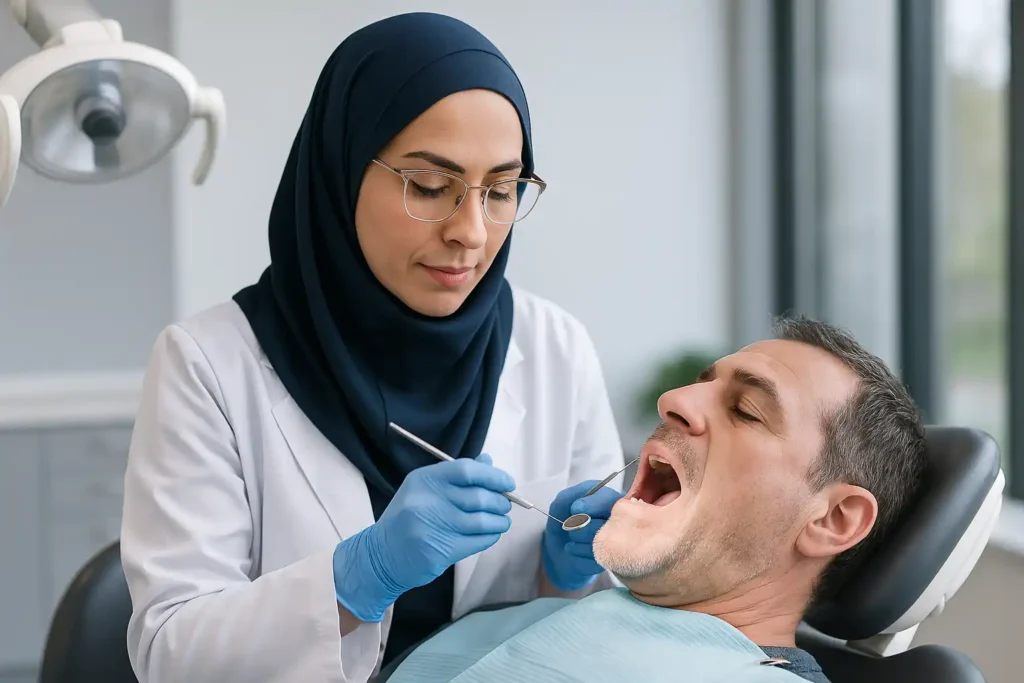 تفاوت کاشت ایمپلنت در فک بالا و فک پایین