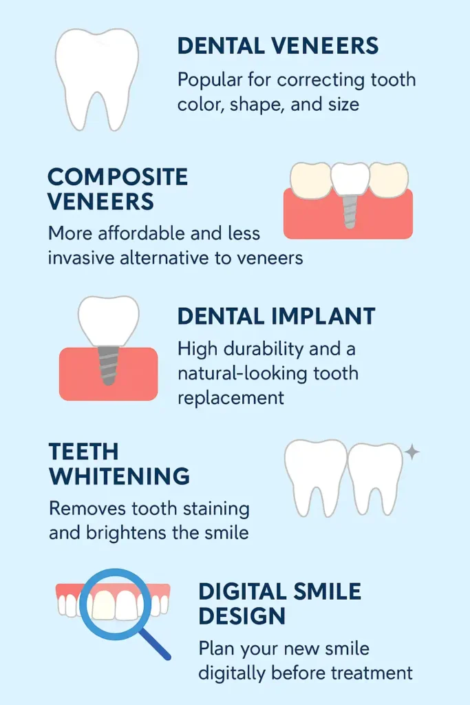 خدمات دندانپزشکی زیبایی